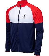 Veste Équipe de France Football FFF - Un Look Sportif et Élégant