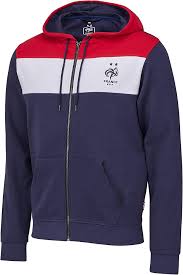 Veste Équipe de France Football Sweat Capuche - Un Indispensable pour les Fans