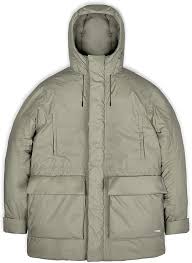 Parka Mixte en Nylon RAINS Alpine - Élégance et Protection