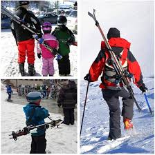 Bandoulière Accessoires Porte Ski EHOTER - Transportez vos skis avec style