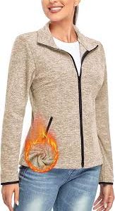 Soneven Polaire Blousons Randonnée Molletonnée - Idéal pour le Ski