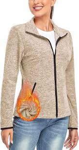 Soneven Polaire Blousons Randonnée Molletonnée - Idéal pour le Ski