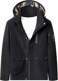 Manteau Aviateur Amovible KOUZHAOA - Idéal pour le ski