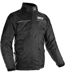 Veste Étanche avec Capuche Réfléchissante pour Motard