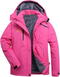 Manteau Pour Femme Montagne Coupe Vent - Blouson de Ski Idéal