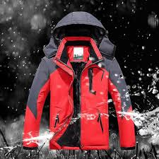 Manteau de Ski Imperméable et Coupe Vent pour Montagne