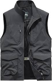 Veste de pêche Btmpmcs - L'extérieur multi poches respirant pour photographes