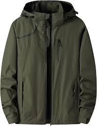 Veste de randonnée imperméable respirante homme Dinglong