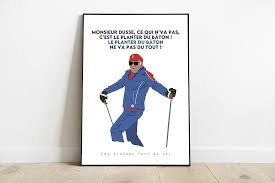 Affiche Bronzés Font Ski Numérique - Le guide ultime pour les amateurs de ski