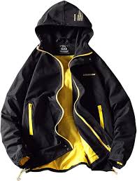 Manteau Coupe Vent Surdimensionné Streetwear Printemps pour Homme