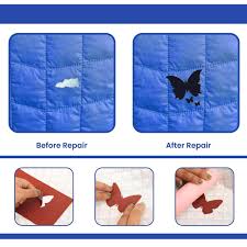 Réparez vos vêtements en toute simplicité avec le Belle Tissu Autocollant Réparation Nylon