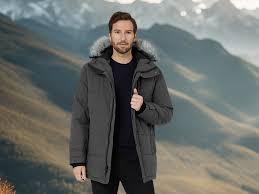 Doudoune Polyvalente Mi Longue Imperméable pour la Montagne - Wantdo