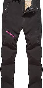 Pantalon Softshell Randonnée Thermique Imperméable pour Femme