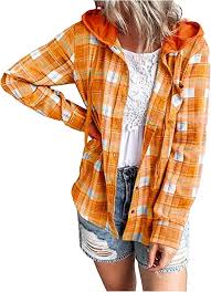 Chhoioia Polaire Rabattu Capuche Chemises - Élégance et Confort pour Femmes