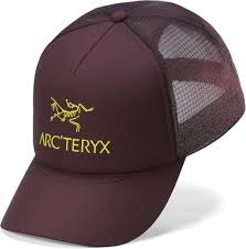Chapeau Incurvé Bird Trucker d'Arcteryx avec logo emblématique