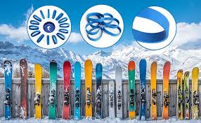 Support de Fixation en Caoutchouc pour Ski - Idéal pour vos sorties en montagne
