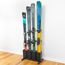 StoreYourBoard Porte Skis Paires Autoportants Larges - L'organisation parfaite pour vos skis