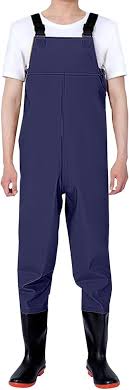 Combinaison Américaine Pantalon Bretelles Respirant pour Pêcheur