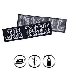 Écusson Humoristique MEI Inscription Bavaroise - Un Accessoire Unique