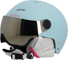 Casque de Ski Junior Android Turquoise - Protection et Style