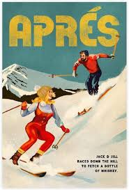 Affiche Vintage XCPORA - L'Essence du Après-Ski