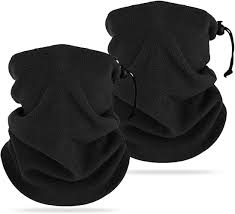 Polaire Cache Cou Coupe Vent Élastique - Idéal pour le Ski