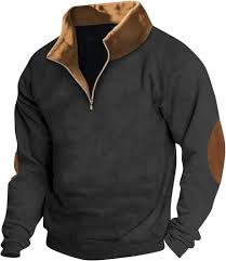 Chemise à Capuche Vintage Confortable pour Homme