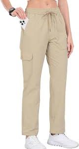 Pantalon Femme Randonnée Été JINSHI - Imperméable et Confortable