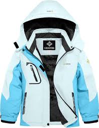 GEMYSE Imperméable Montagne Extérieur Coupe Vent - Idéal pour les Amateurs de Ski