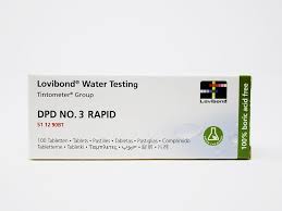 Tablettes Lovibond DPD Rapid Dissolve - 100 unités
