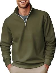 Pull 1/4 Zip Confort et Élégance