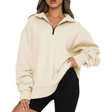 Pull 1/4 Zip Confort et Style