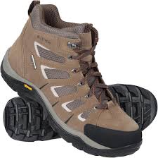 Chaussures de randonnée imperméables Mountain Warehouse avec semelle Vibram