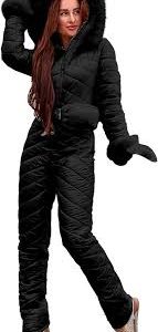 Combinaison Coupe Vent Uikceten pour Ski et Snowboard