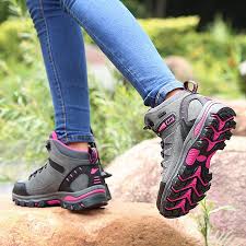 Chaussures Imperméables Pour Femme - Idéales Pour le Trekking