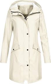 Vêtement de Pluie Chic pour Femme - POIUIYQA Imperméable