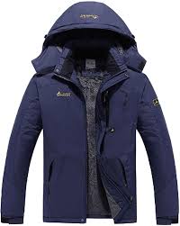 Veste Homme Softshell Imperméable pour Grand Froid