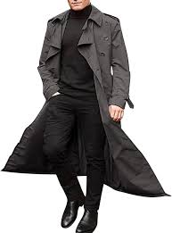 Caxndycing Coupe Vent Manteau Automne pour Homme - Élégance et Protection