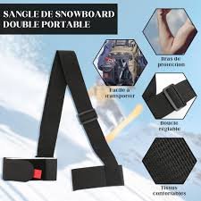 KCVV Porte Skis Réglable : L'Accessoire Indispensable pour Vos Aventures en Ski