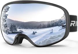 Masque de Ski RIOROO Supérieure : Protection Anti Poussière et Coupe Vent