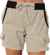 Pantalons Militaire Multi Poches pour Randonnée Élastiques