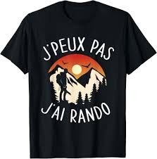 Tee Shirt Randonnée Homme - Jpeux Pas Jai Rando