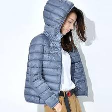 Doudoune Légère Matelassée Compacte Courte pour Femme
