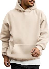 WINKEEY Capuche Oversize Pullover Sweatshirt pour Homme - Confort et Style
