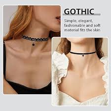 Tatouage Gothique Longueur Réglable pour Adolescents - Élégance et Style