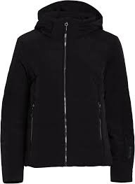 Veste de Ski Noire Femme Spyder Tresh Synthetic