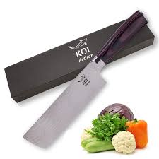 Couteau Nakiri KOI ARTISAN : L'Essence de la Précision Culinaire