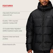 Marmot Matelassée Imperméable Coupe Vent D'extérieur - Performance et Style