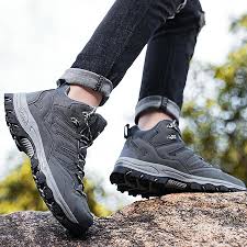 Hixingo Chaussures Randonnée Antidérapantes et Waterproof pour Homme