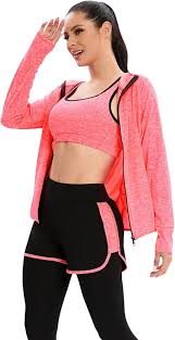 ZETIY Survêtement Costumes Sportswear Athletisme - Tenue Femme Course à Pied